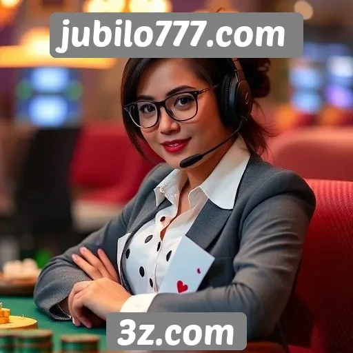 Recursos de suporte ao cliente do Jubilo777.com